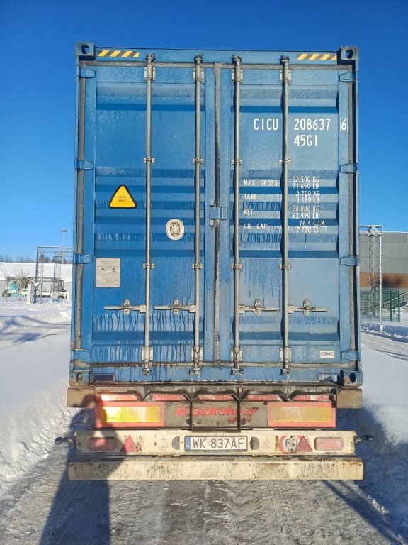 40’HC Apynaujis jūrinis konteineris