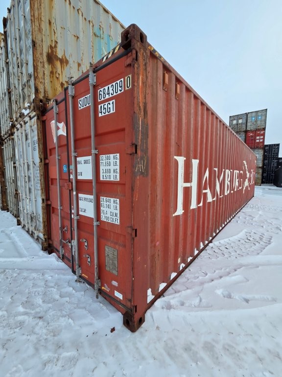 40’HC Naudotas jūrinis konteineris
