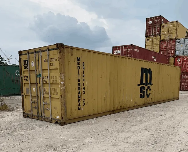 40’HC Begagnad sjöcontainer
